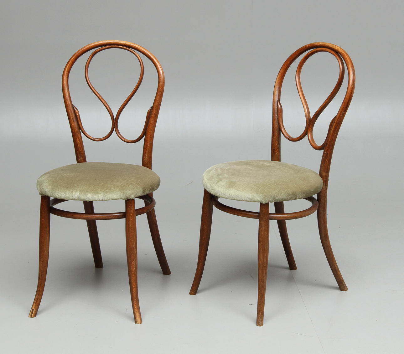 STOLAR, ett par, Jacob & Josef Kohn, Wien, Österrike, omkring 1900.