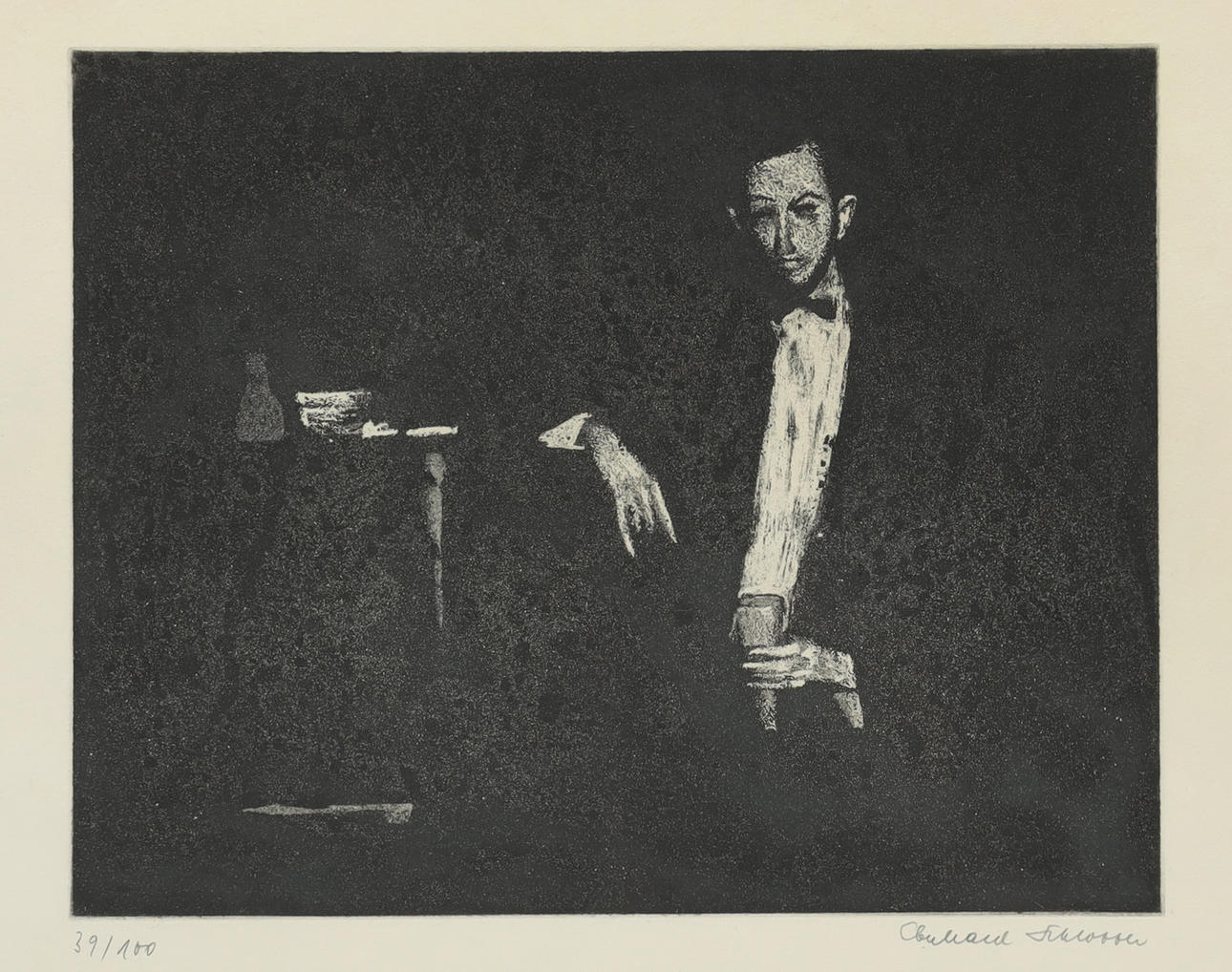 EBERHARD SCHLOTTER (TYSKLAND, 1921-2014). Composition.