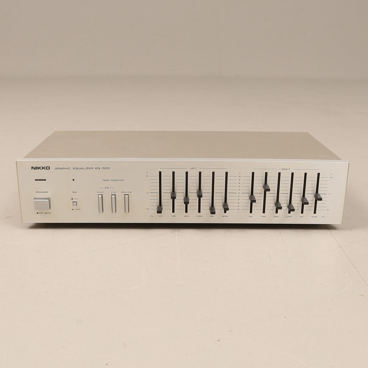 EQUALIZER, Nikko EQ-500.