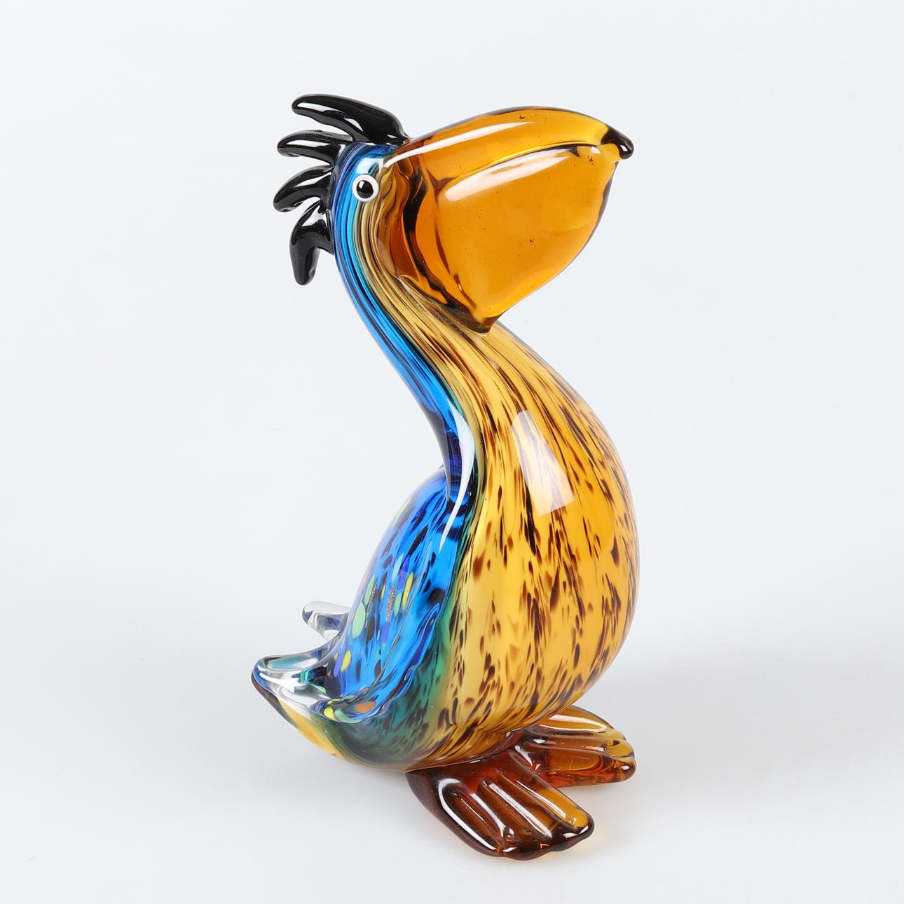 PELIKAN, art glass, Murano, unsigned.