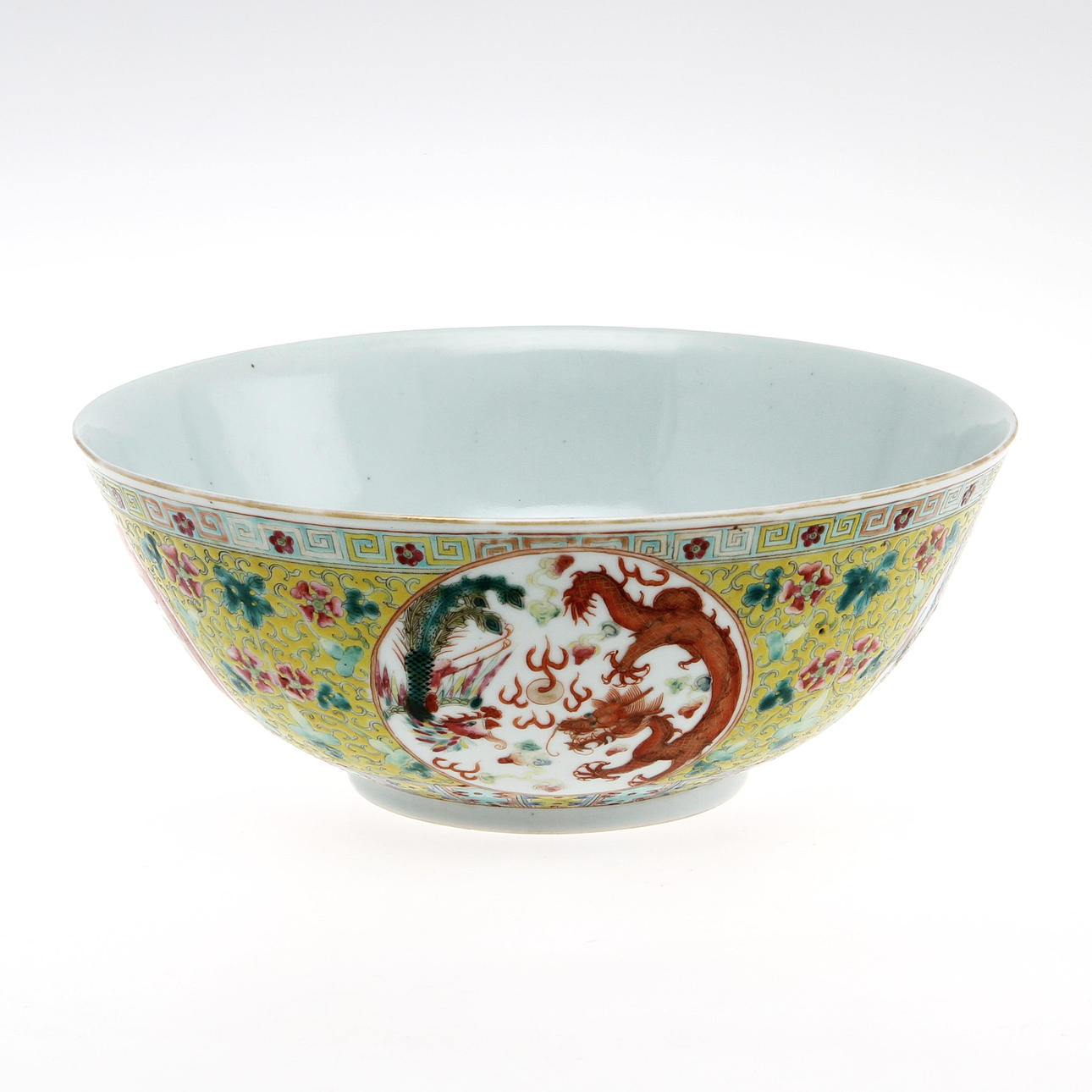 BÅLSKÅL, porslin, Kina, Guanxu/Republik, 1800/1900-tal.