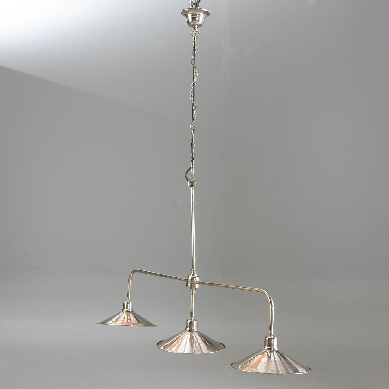 biljardbord hängande lampa.