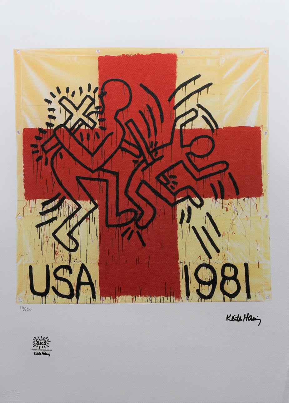 AFTER KEITH HARING. "USA 1981".