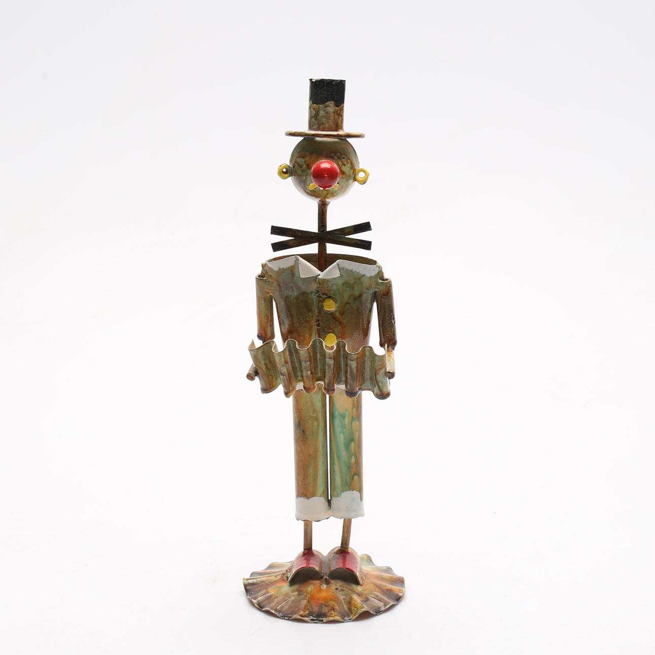 SKULPTUR, Klovn, tallerken.