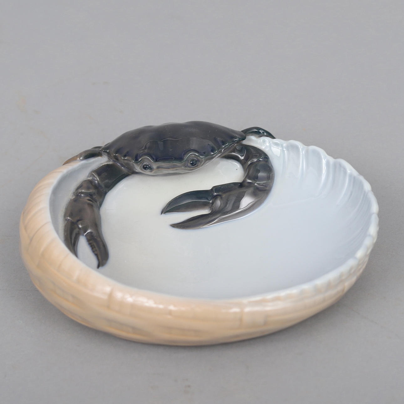 SKÅL med krabbe, Royal Copenhagen.