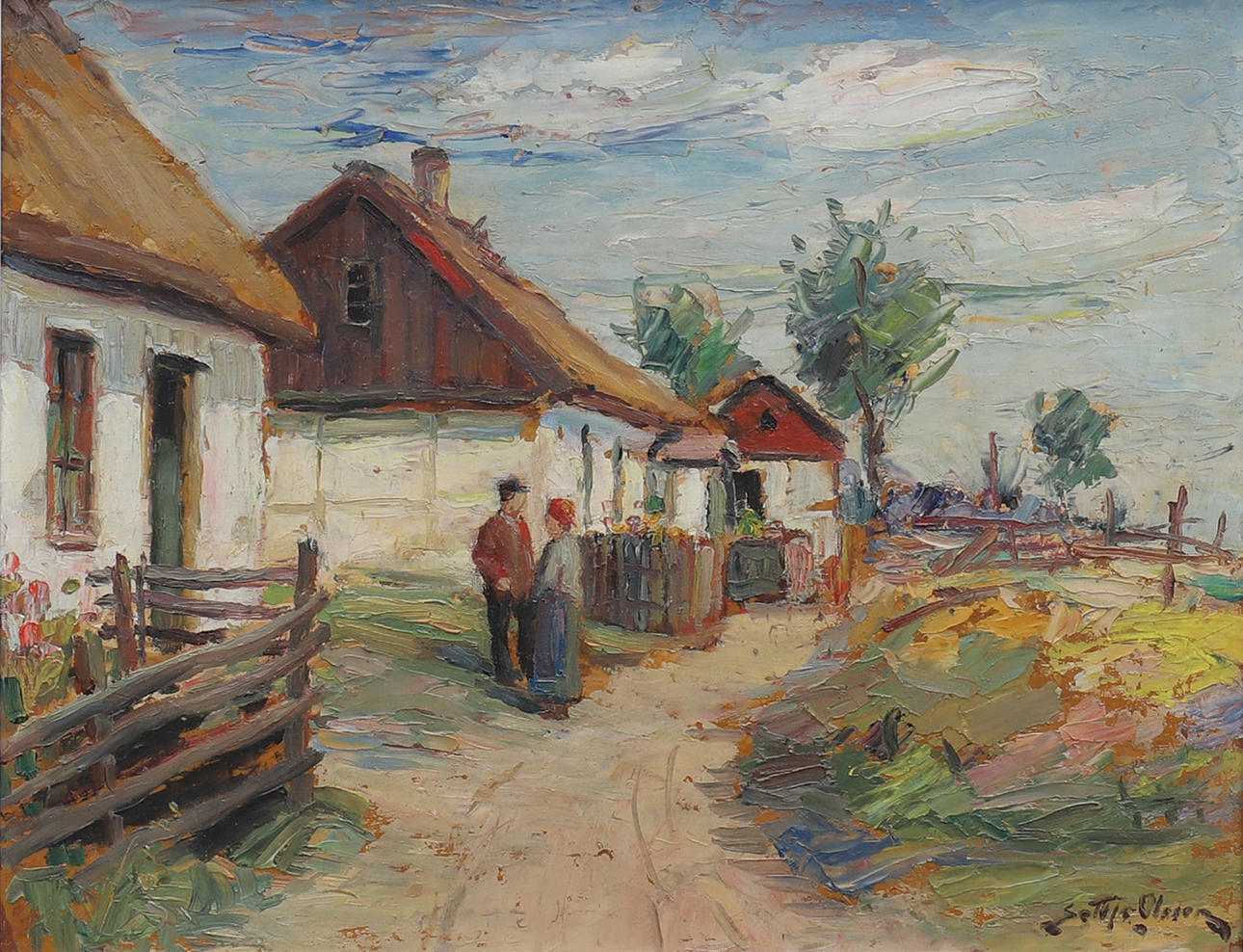 GOTTFRID OLSSON. SKÅNELÄNGOR.