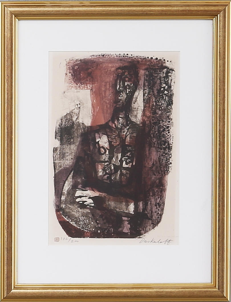 GEORGI DASKALOFF. Lithograph, signed no. 172/200.