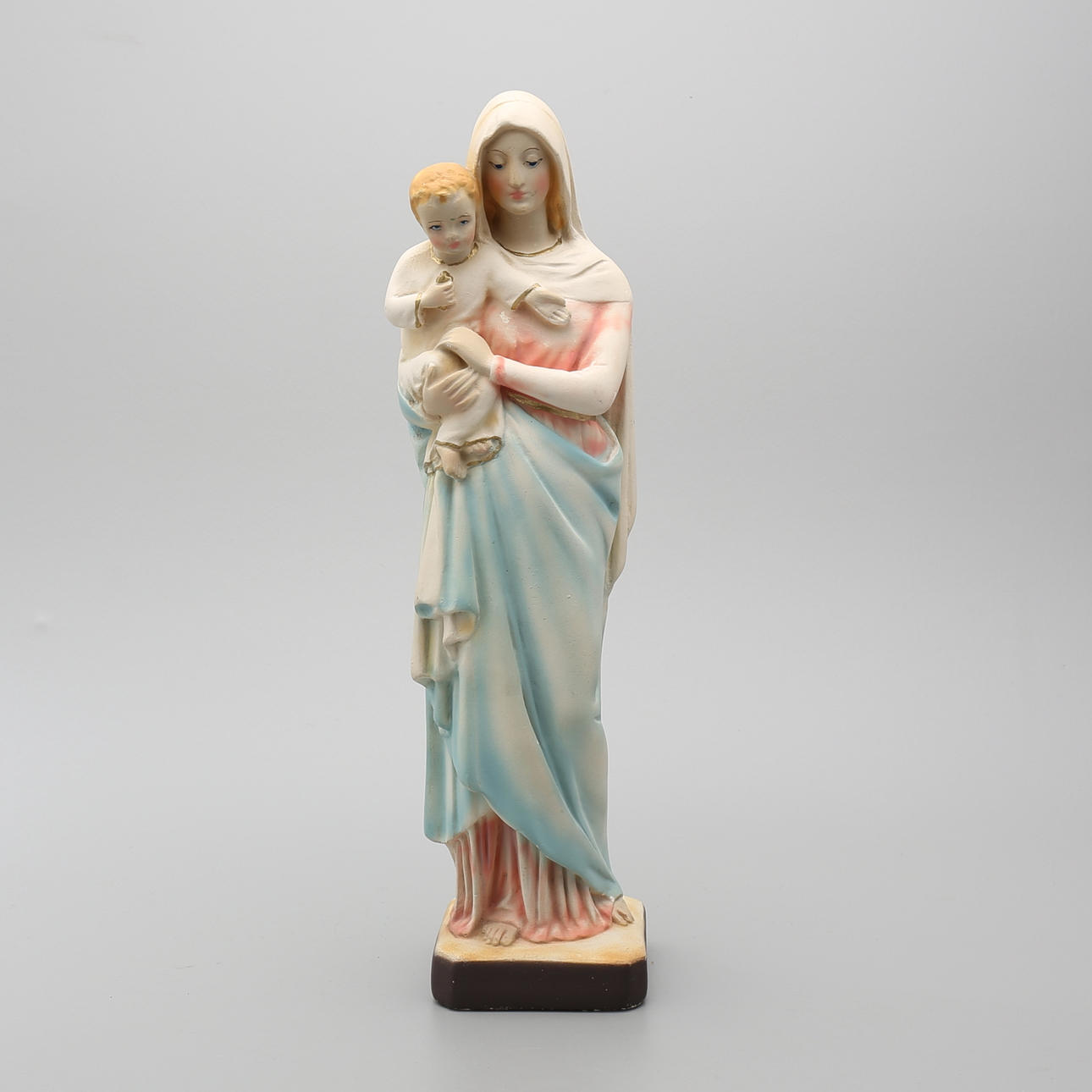 FIGURIN, gips, madonna, 1900-talets första hälft.