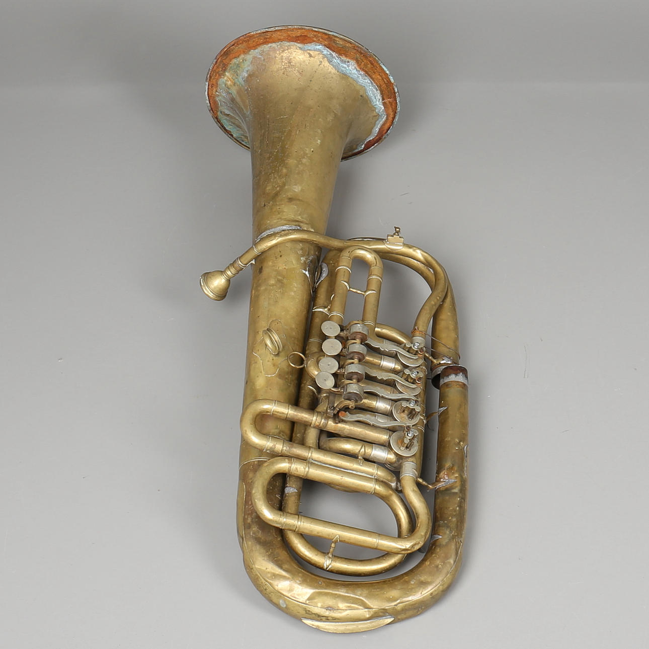 TROMBON. Mässing. Sekelskiftet 1900.