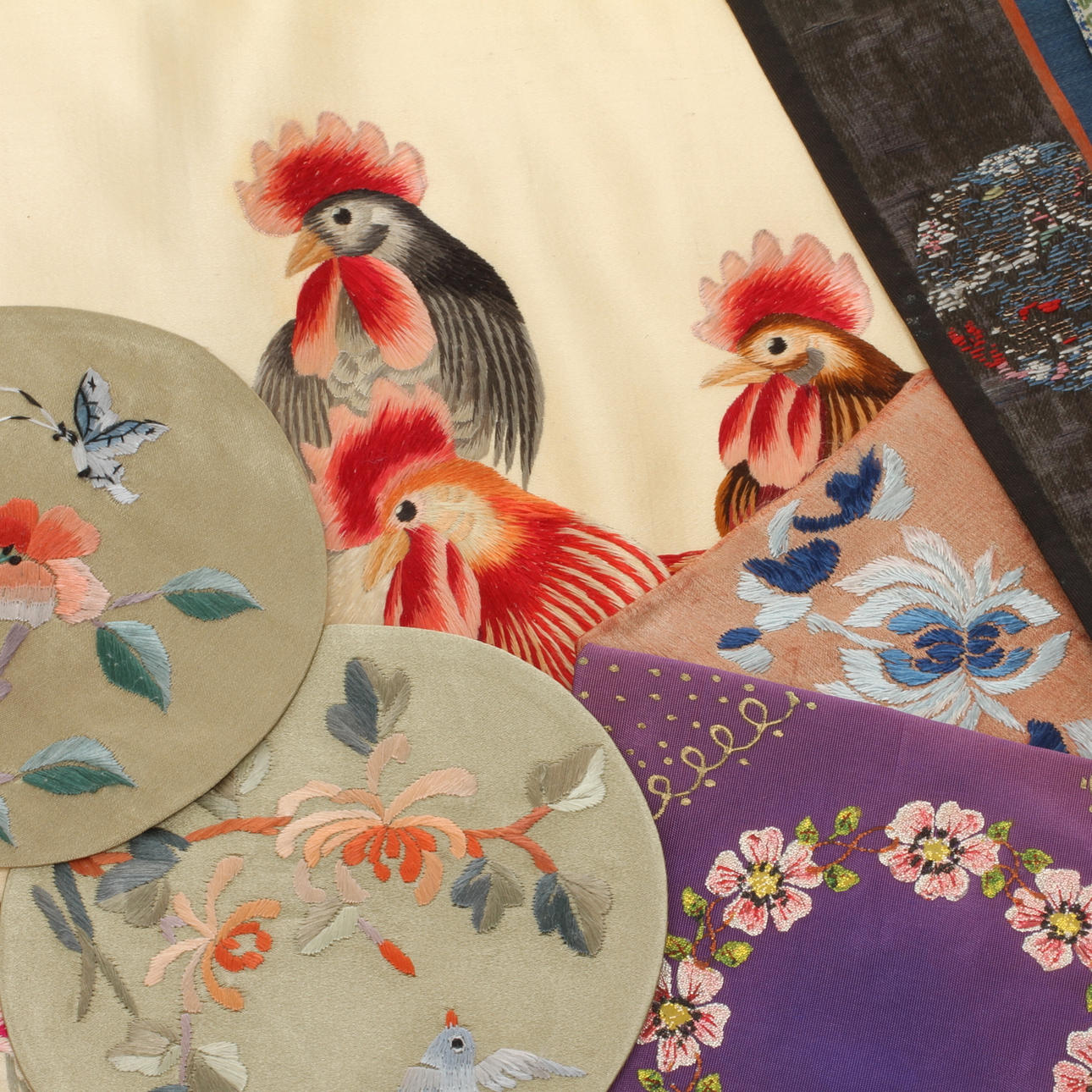 PARTI TEXTILIER, 7 st, orientaliska.