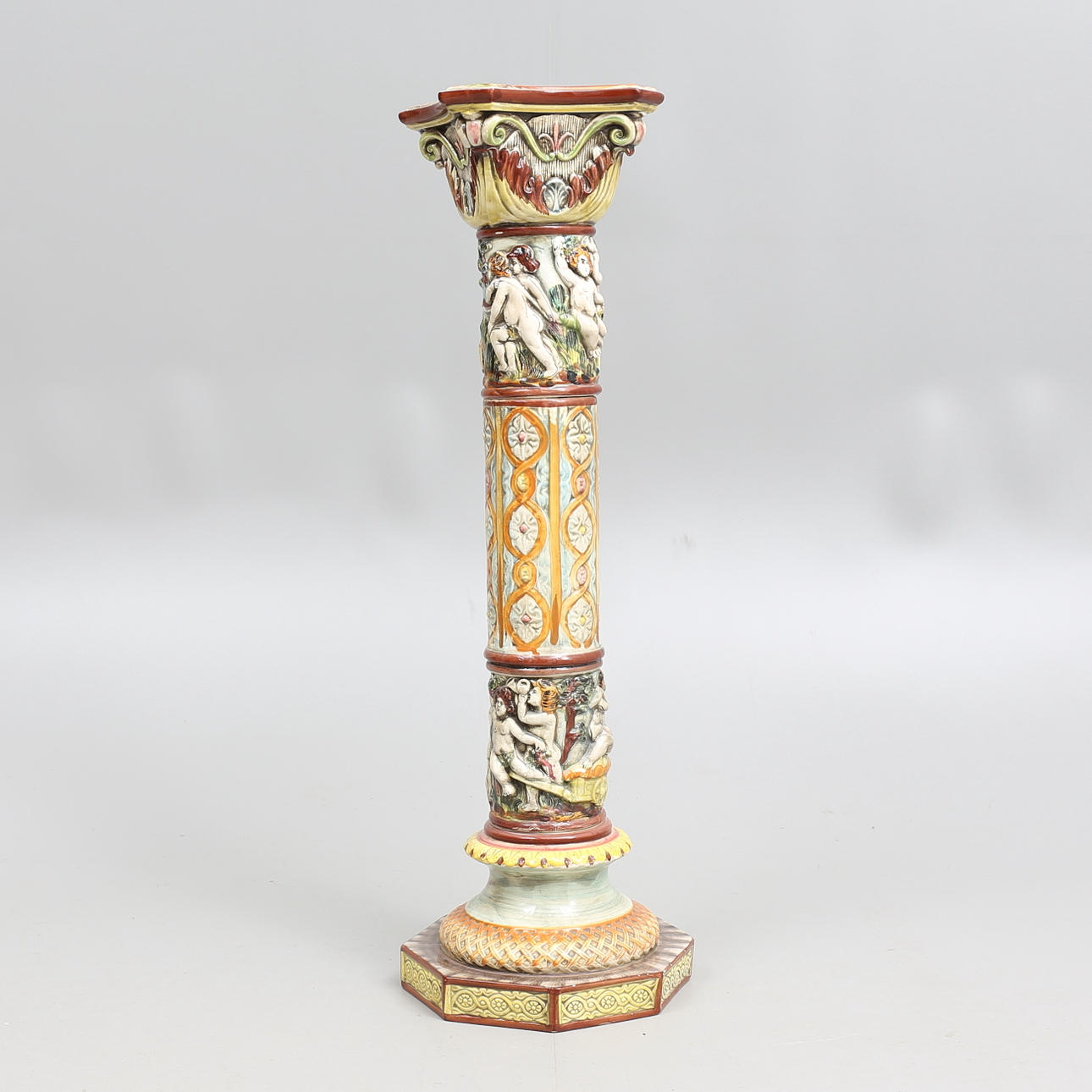 PIEDESTAL, Capo di Monte, ltalien, 1900-tal.