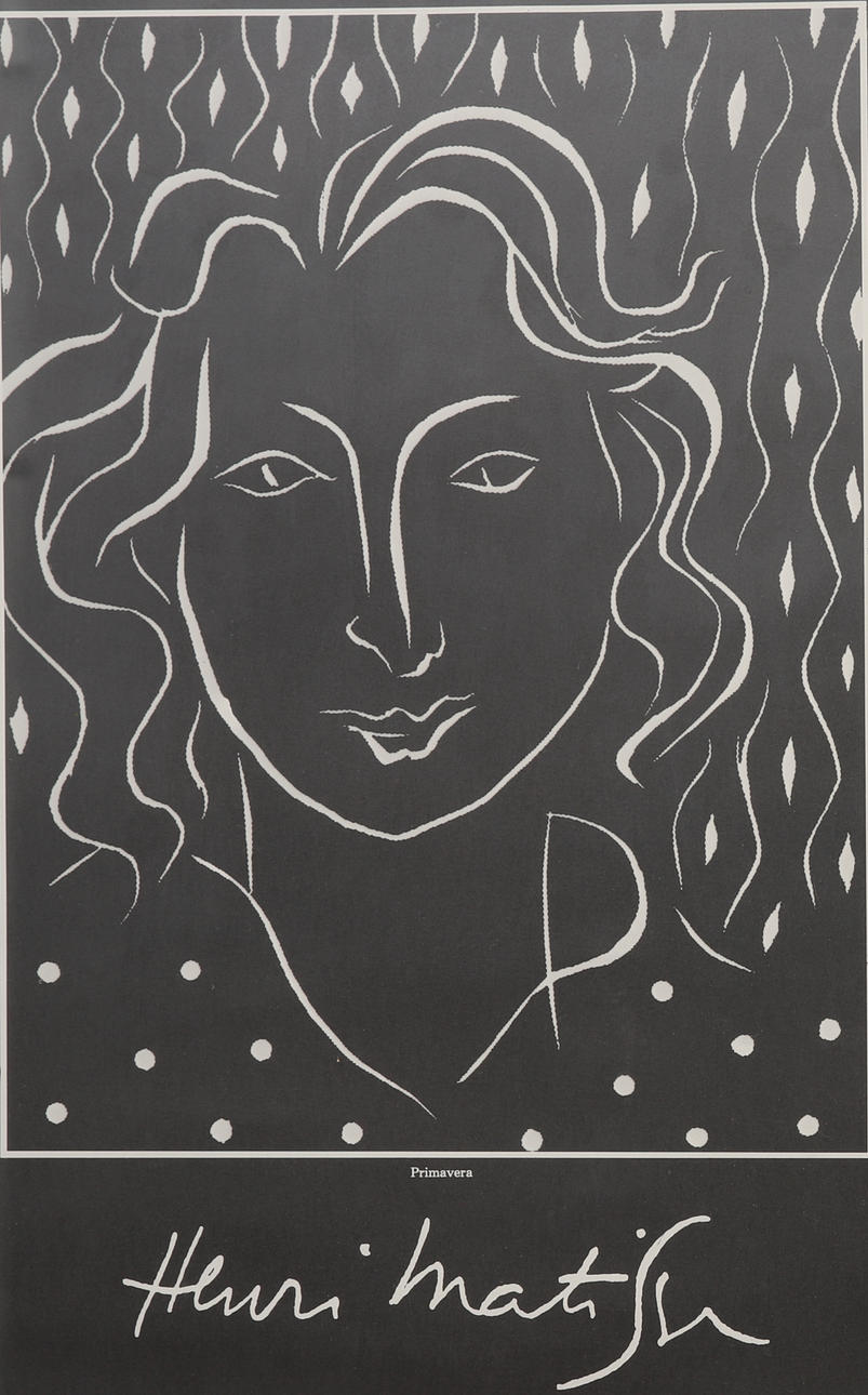 HENRI MATISSE. poster, ''Primavera''.