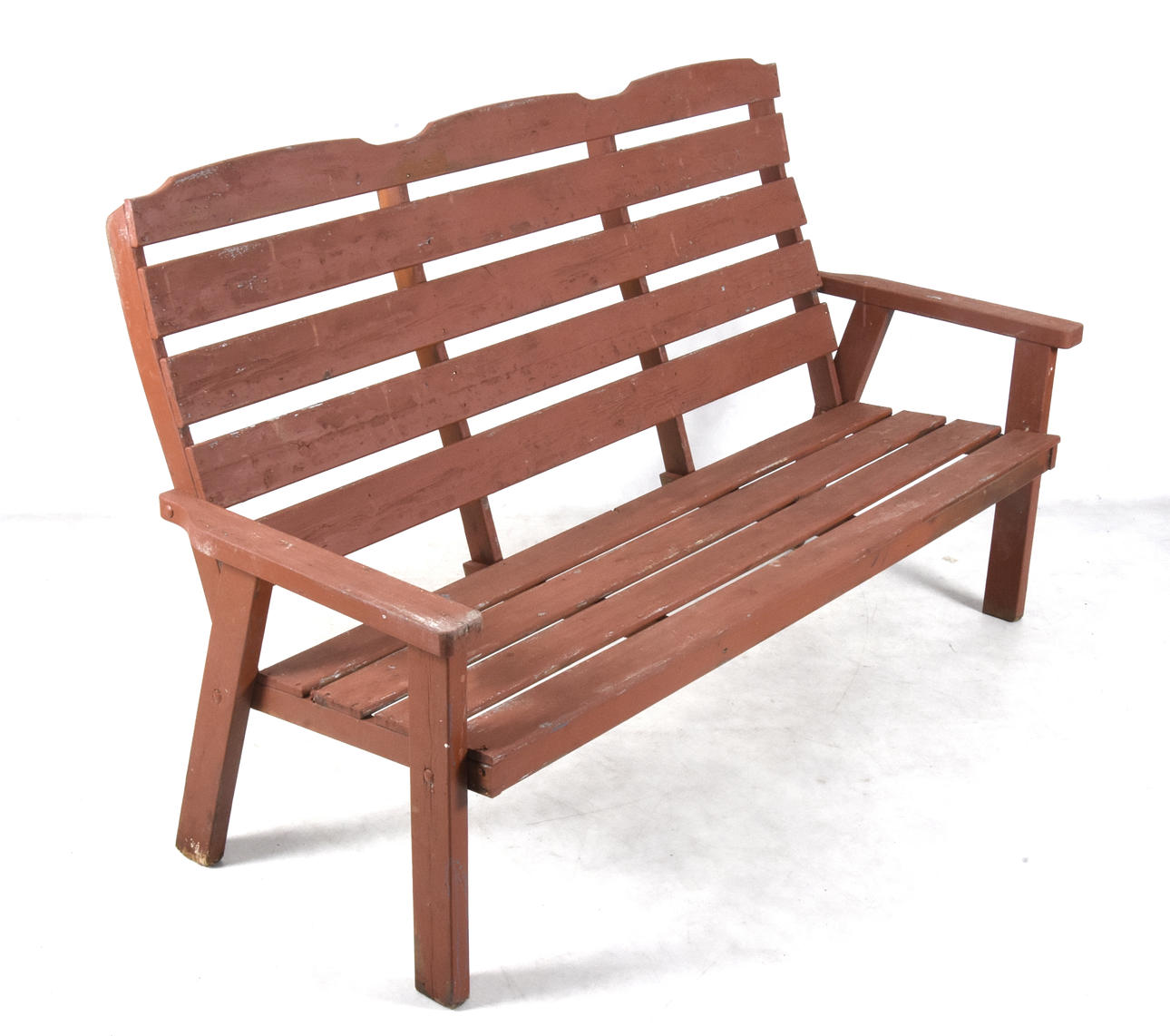 TRÄDGÅRDSSOFFA, bemålat trä, Hillerstorp.