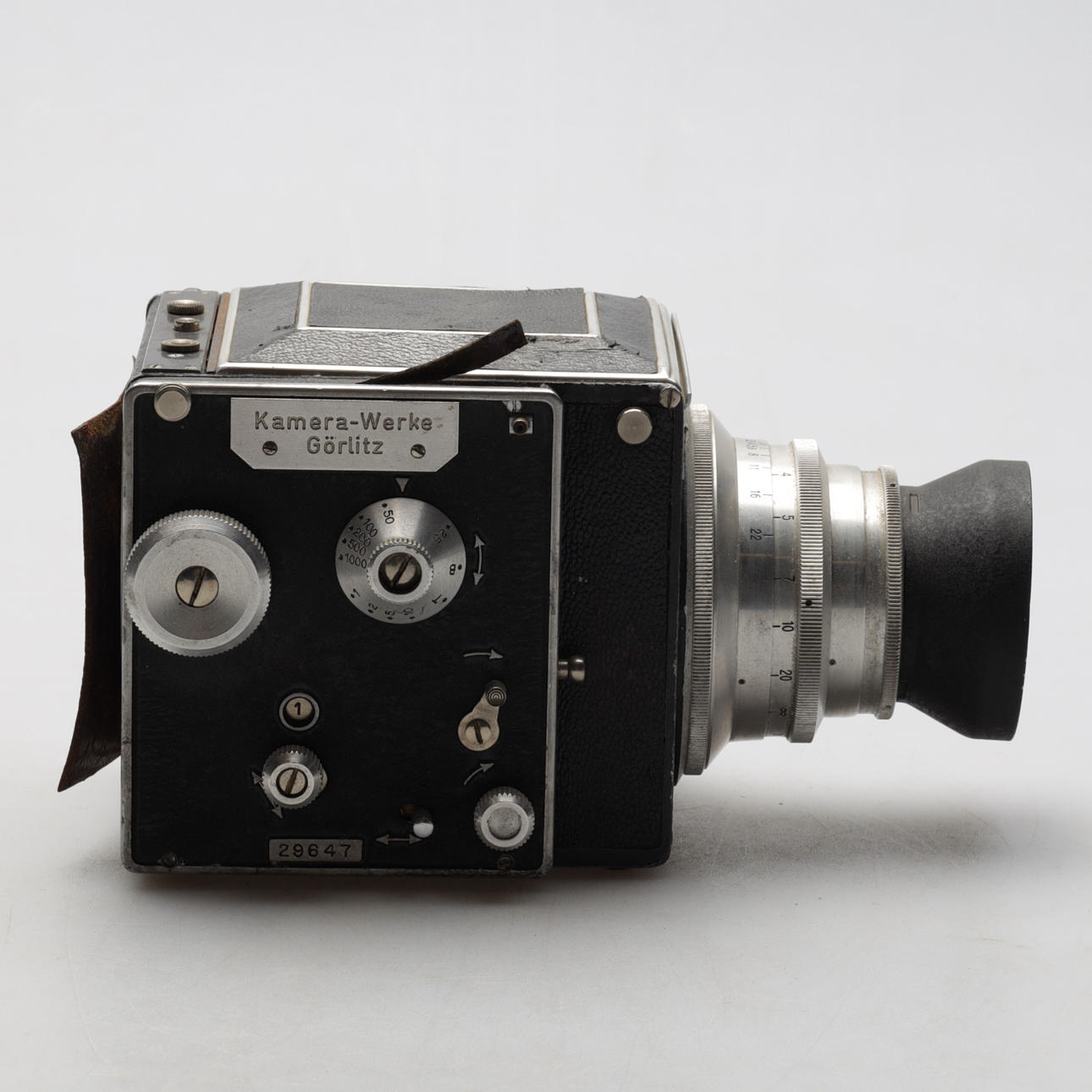CAMERA, "Primarflex", Kamera-Werke Görlitz, Germany, mid 20th century.