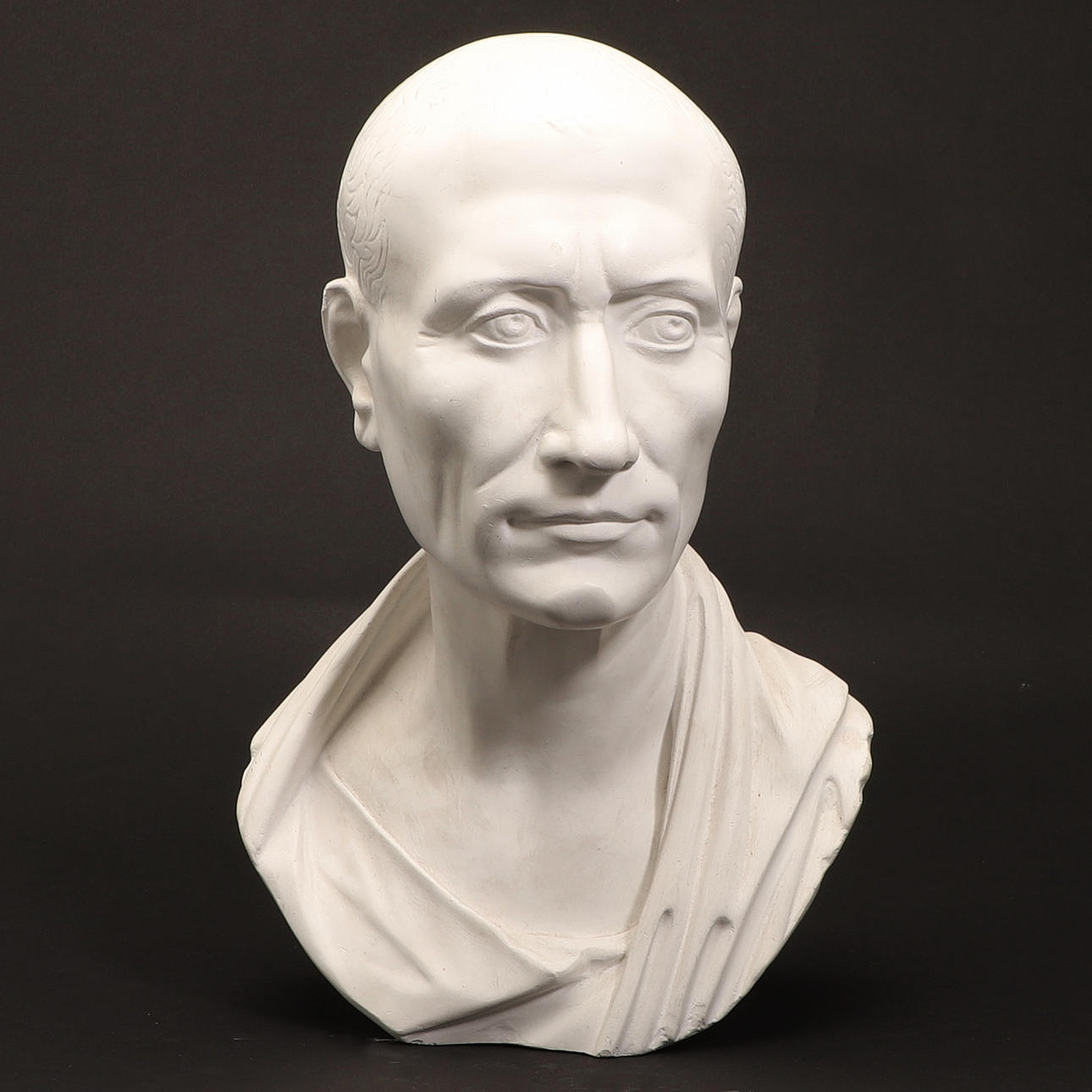 Skulptur / Büste, Replik, Gaius Iulius Caesar.
