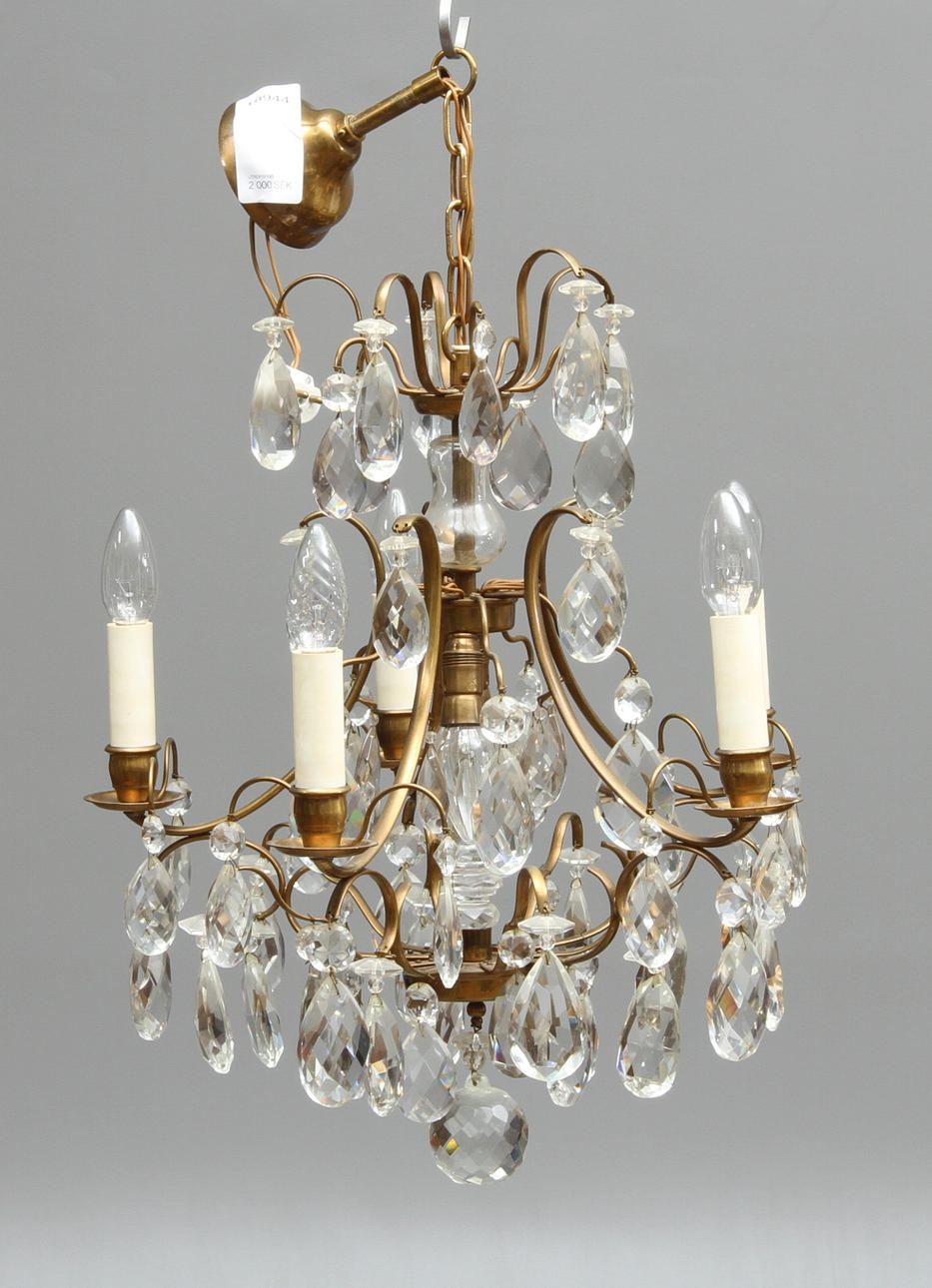 LJUSKRONA, rokokostil, 1900-tal.