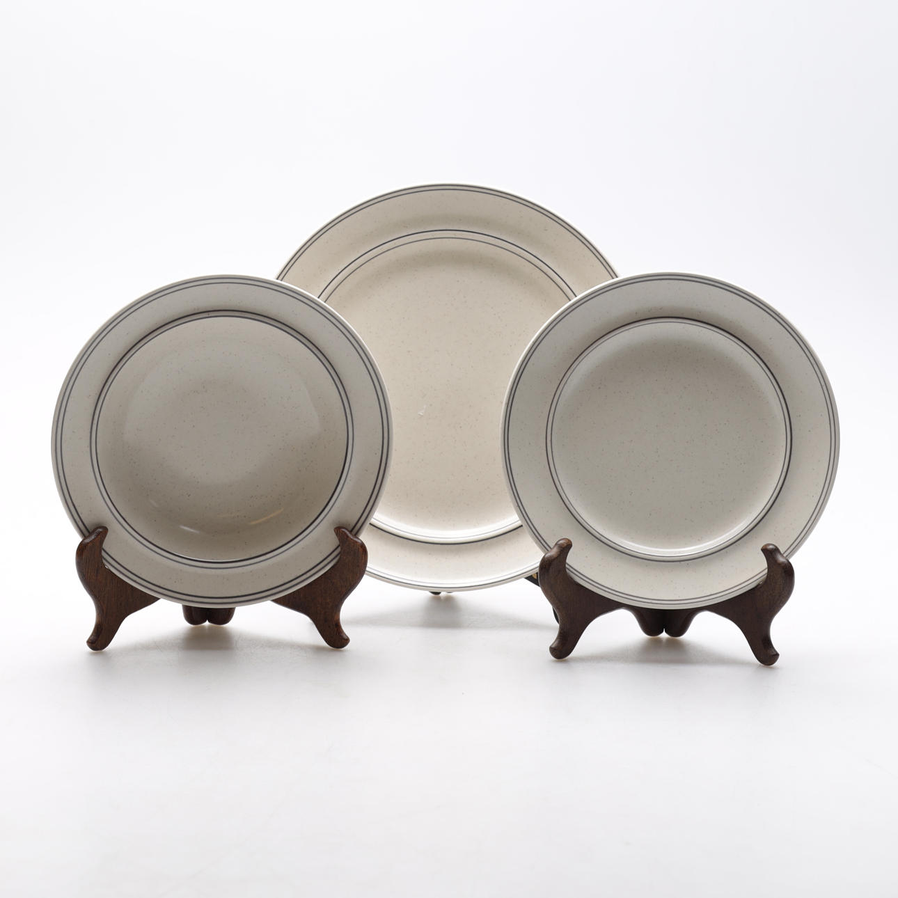 STIG LINDBERG. dinnerware, 36 pieces, stoneware, "Birka", Gustavsberg.