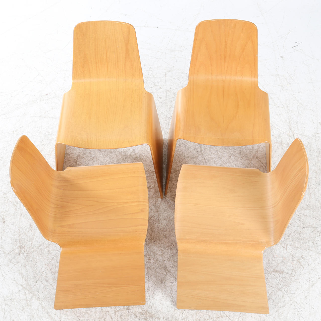 CHAIRS, 4 pieces 