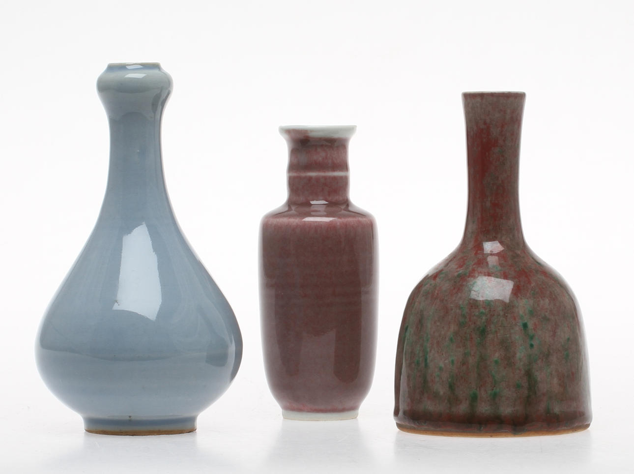 VASER, 3 st, porslin, Kina.