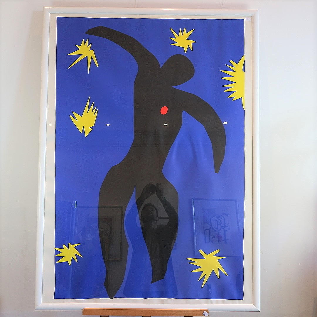 HENRY MATISSE. ICARUS 1947 KONSTTRYCK.