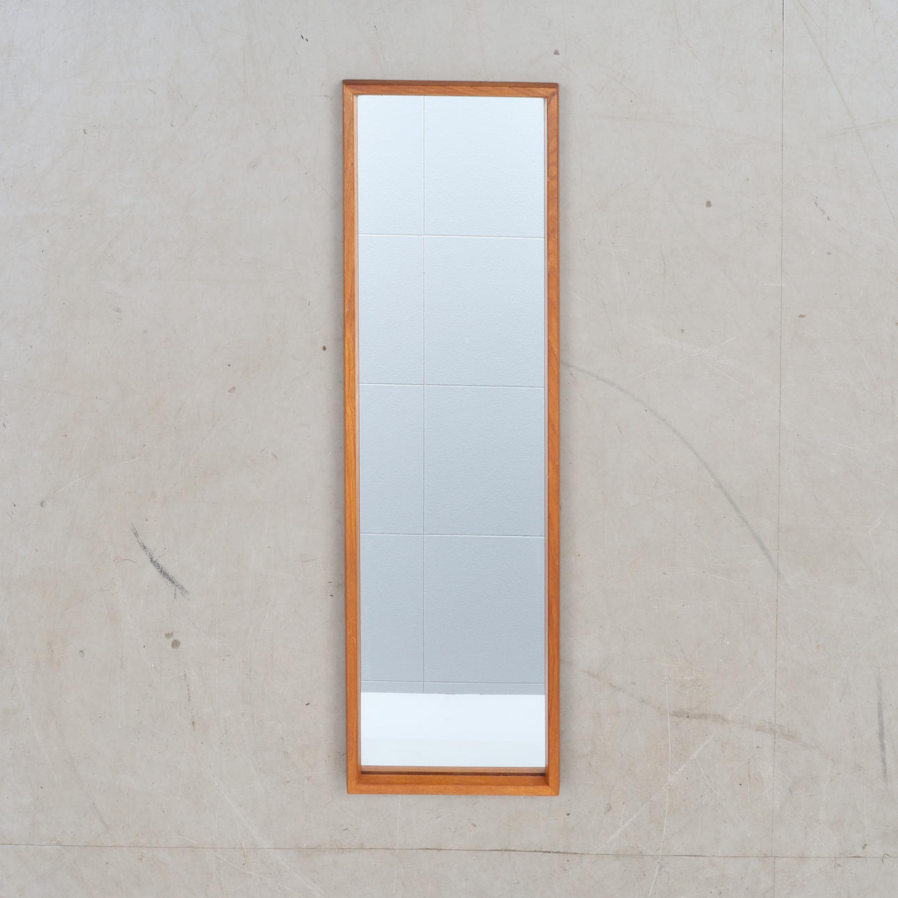 MIRROR, Teak, Åke Johansson, 1950s/60s.