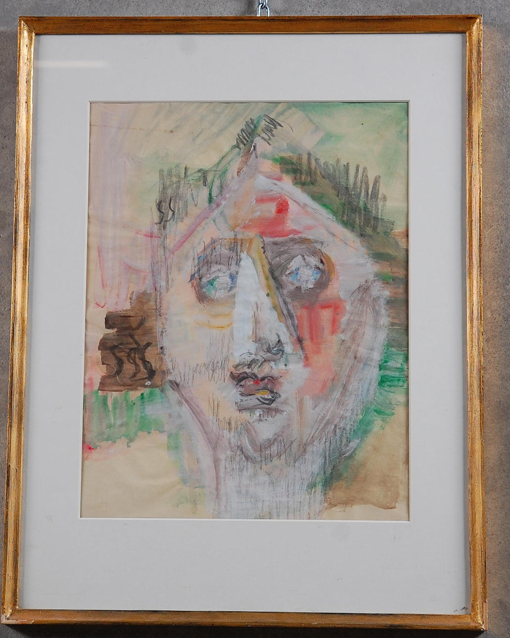 SIRI DERKERT. 1888-1973, blandteknink, monogramsignerad SD.