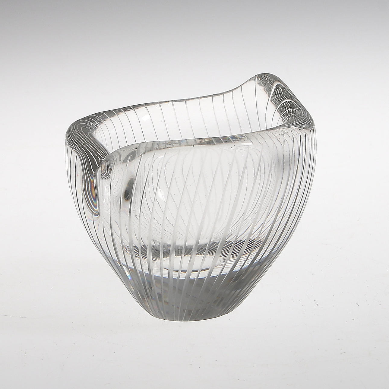 SKÅL, glas, "Kantarelli", signerad Tapio Wirkkala, Iittala.