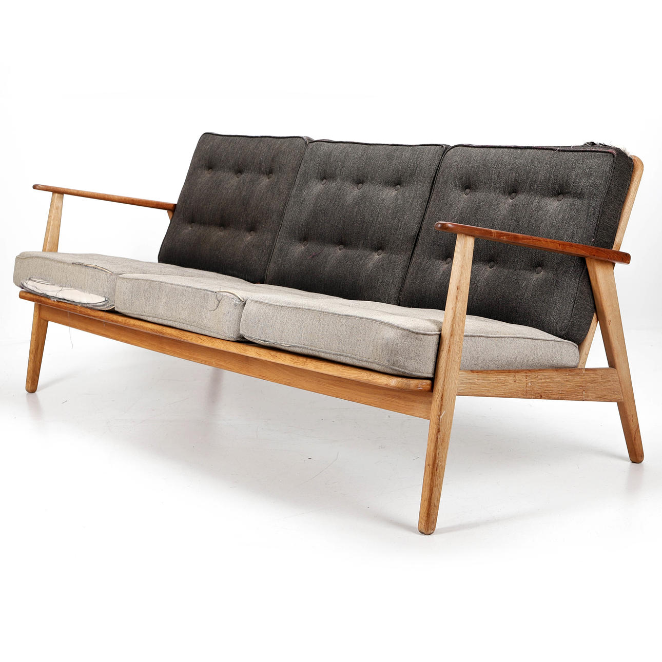 SOFA, Eiche, Modell "Esbjerg", IKEA, 1950er Jahre.