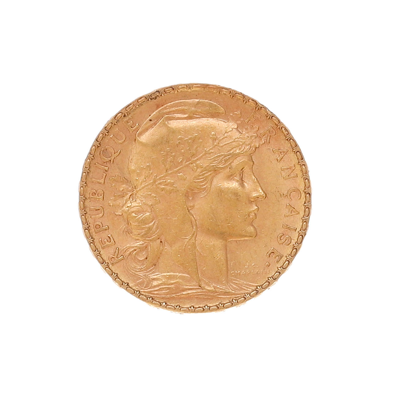 French gold coin.