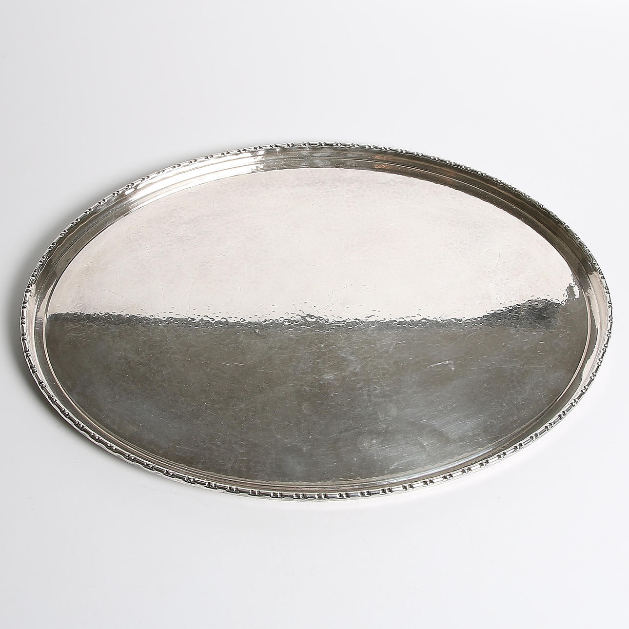 BRICKA, nysilver. 1930-tal.