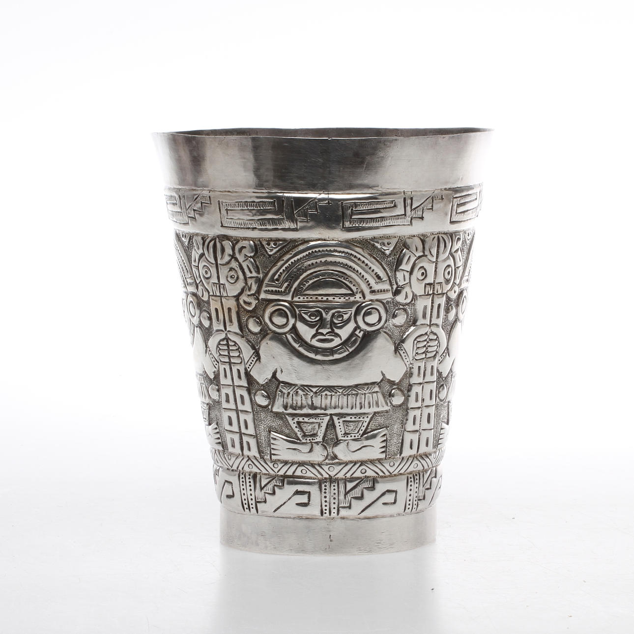 VAS, silver, troligen Peru/ Sydamerica, otydlig stämpel, 1900-tal.