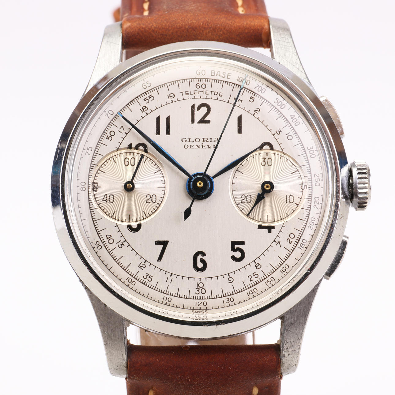 ARMBANDSUR, GLORIA, Geneve, Chronograph.