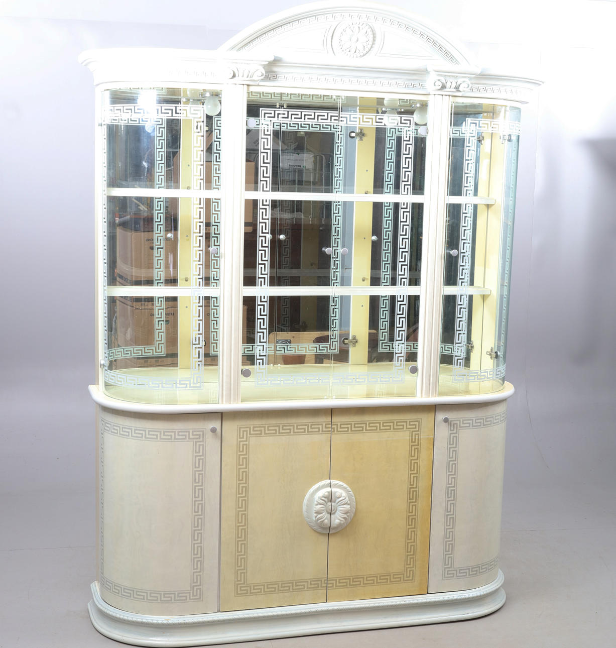 HYLLA,med vitrin, Italien.