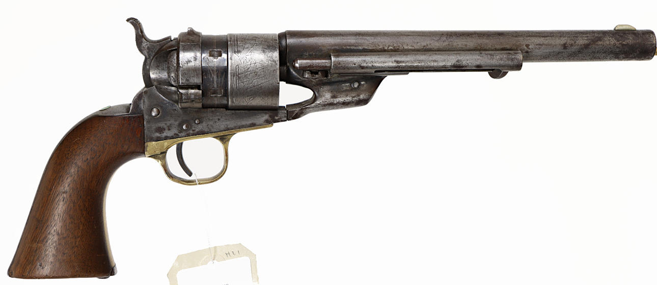 113. REVOLVER, American, Single Action, make Colt, model 1860 Army ...