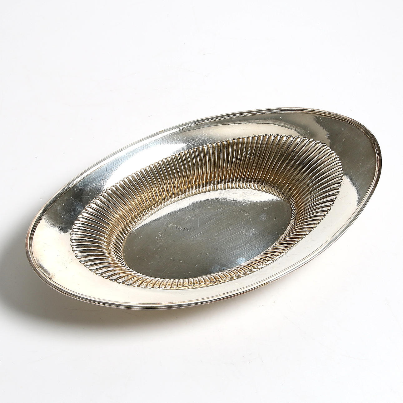 SKÅL, nysilver, CG Hallberg. 1950-tal.