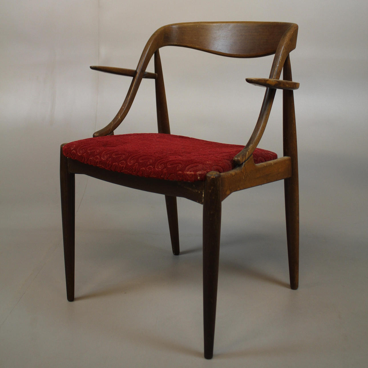 stol Johannes Andersen, Uldum Möbelfabrik, Danmark 1960'erne.