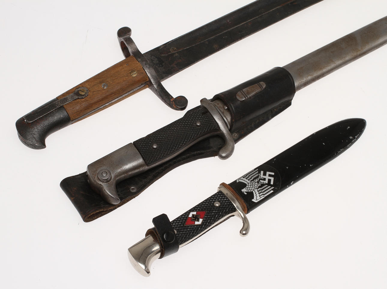 SABELBAJONETT, troligen m/1867, BAJONETT och DOLK, 1900-tal.