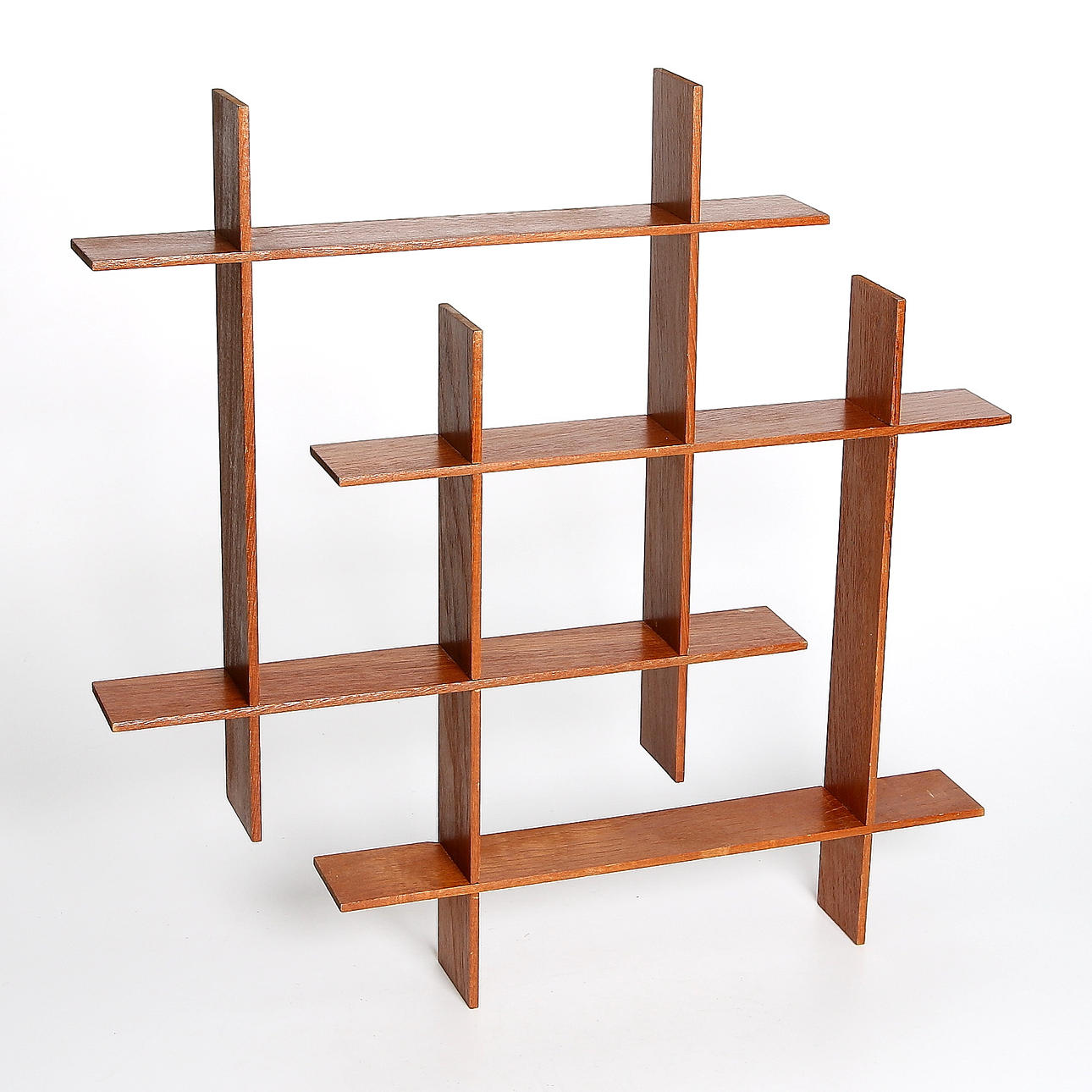 KRYSS/PRYLHYLLOR, 3 st, teak. 1950/60-tal.