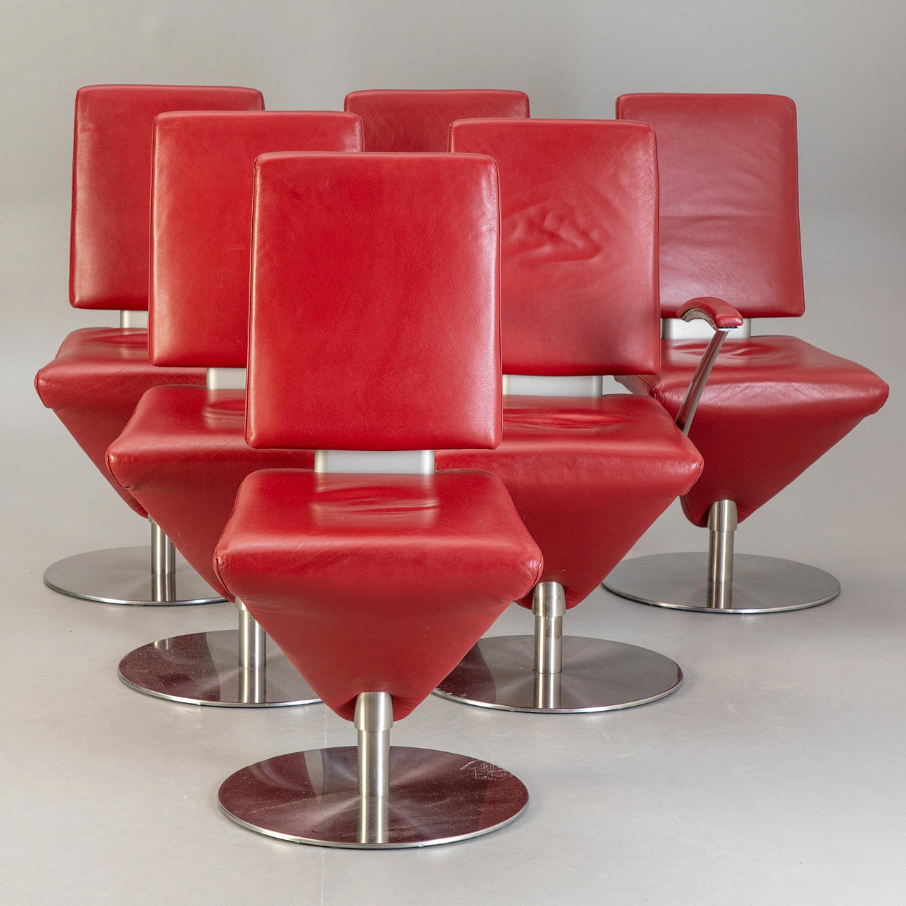 Musterring, 6 Stühle 'Rosario'.