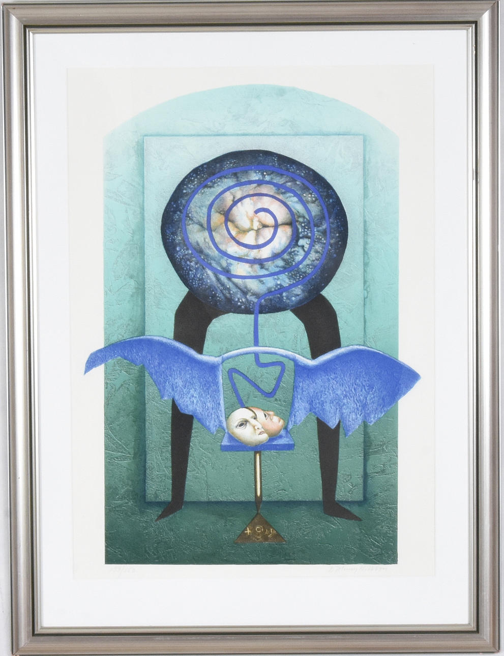 BERT JOHNNY NILSSON. Color lithography.