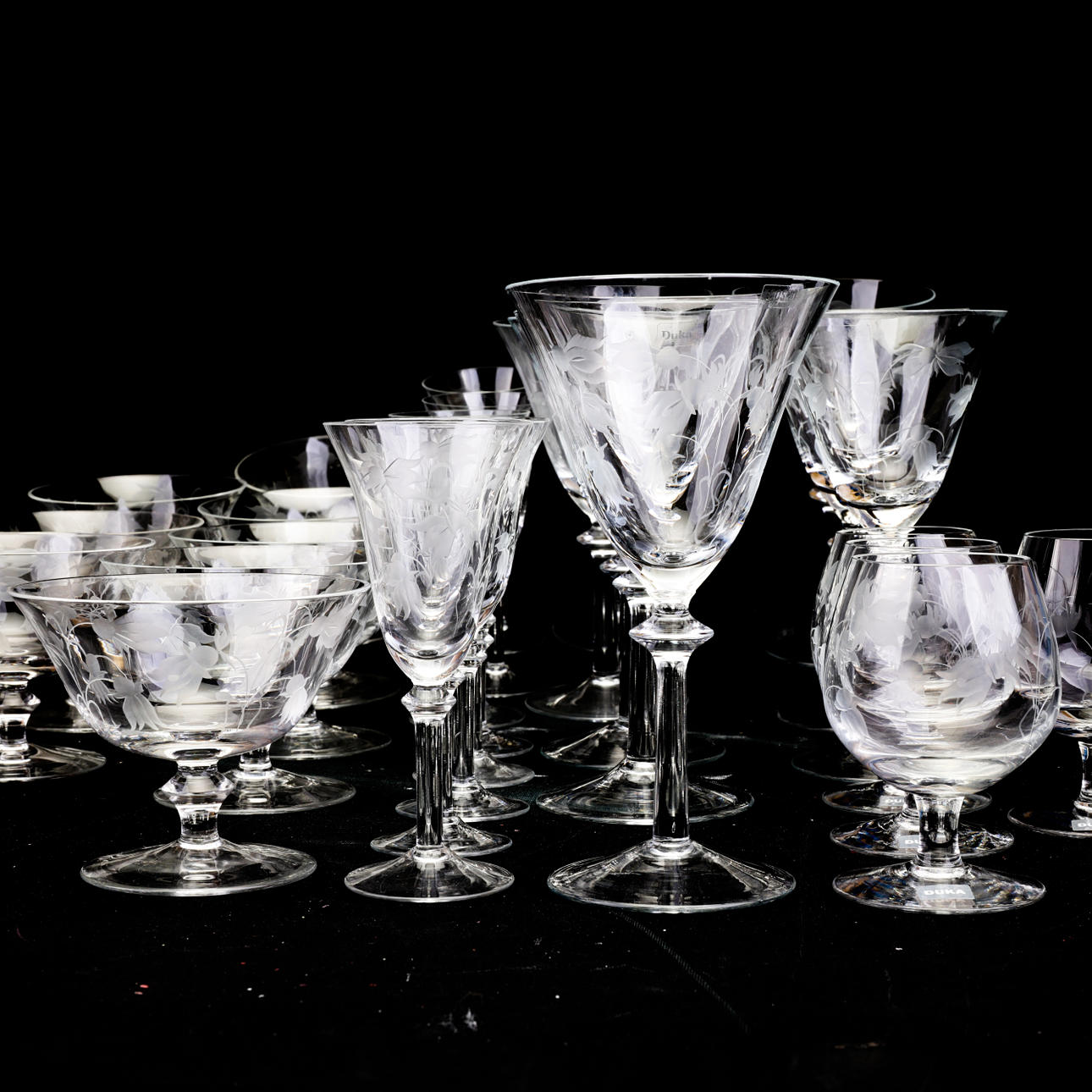 GLAS, 28 Delar, Duka.