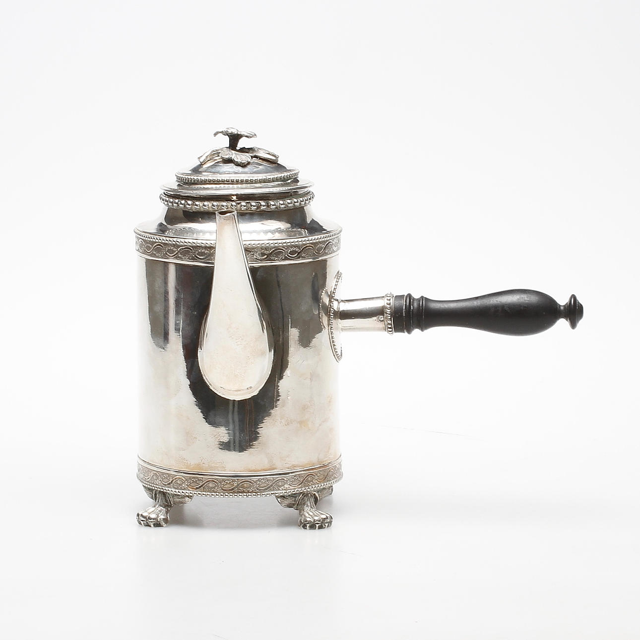 KAFFEKANNA, silver, Nils Tornberg(mästare 1785-1821), Linköping 1792.