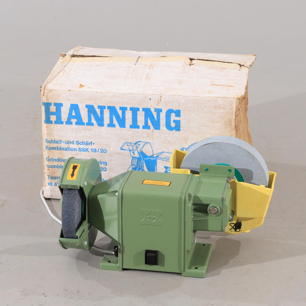 SCHLEIFMASCHINE "SSK 18/20", Hanning.