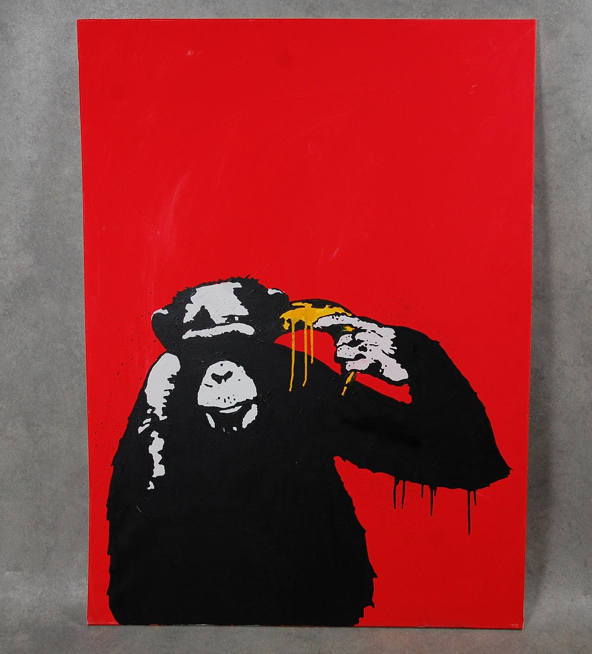 MICHAEL KADAZ. 1980-, akryl på duk, signerad A tergo.