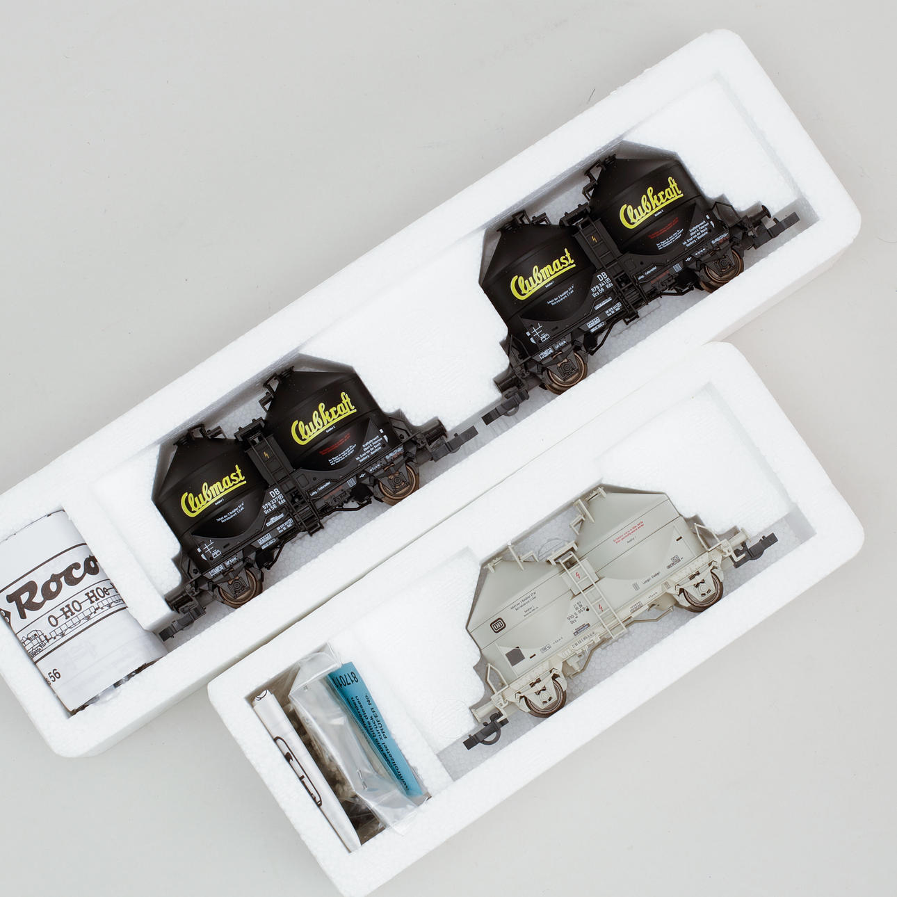 ROCO, Dampflokomotive und Waggons, 6-tlg.