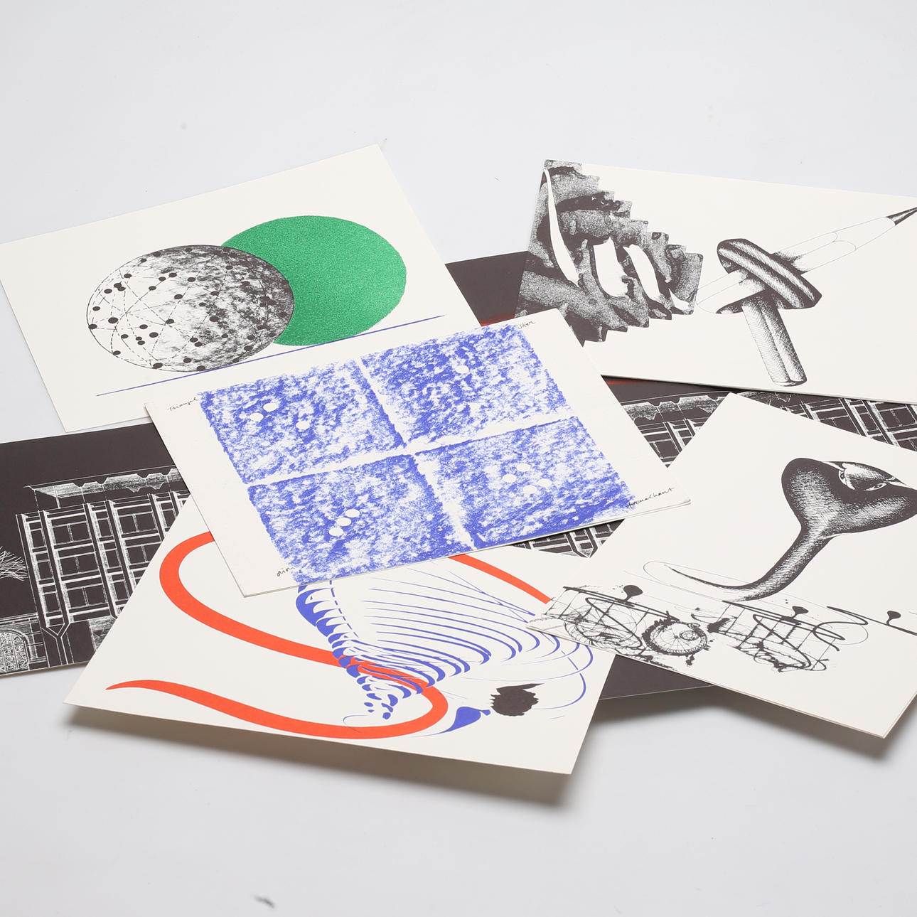 STEN SAMUELSON OCH CARL FREDRIK REUTERSWÄRD. Portfolio med 10 litografier.