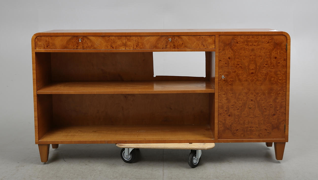 BOKHYLLA, art deco, 1940-tal.