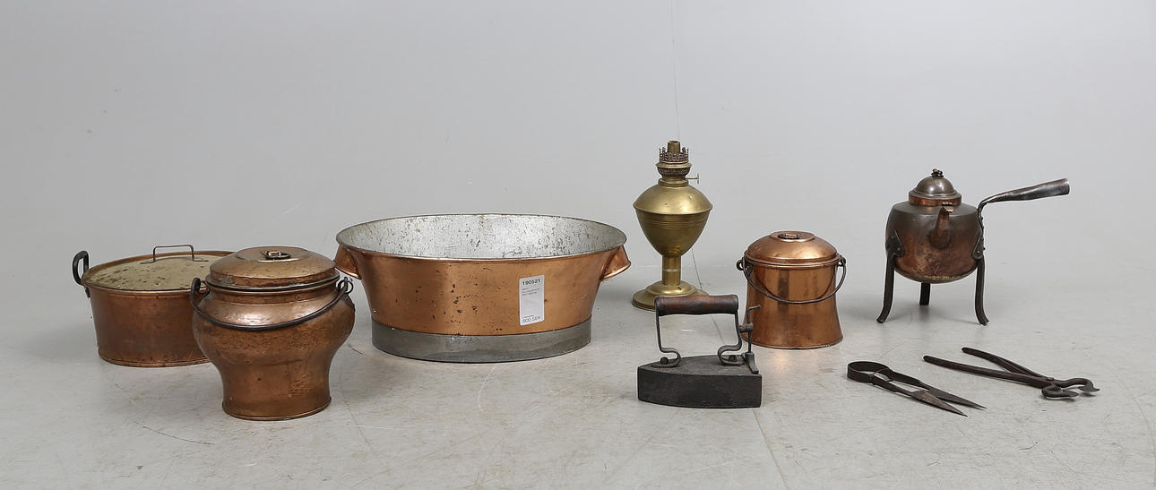 PARTI ALLMOGE/KOPPAR 1800-tal.