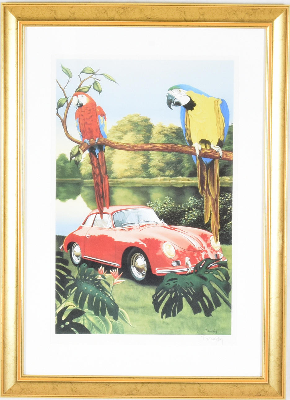 THOMAS HAFSTRÖM. Färglitografi.