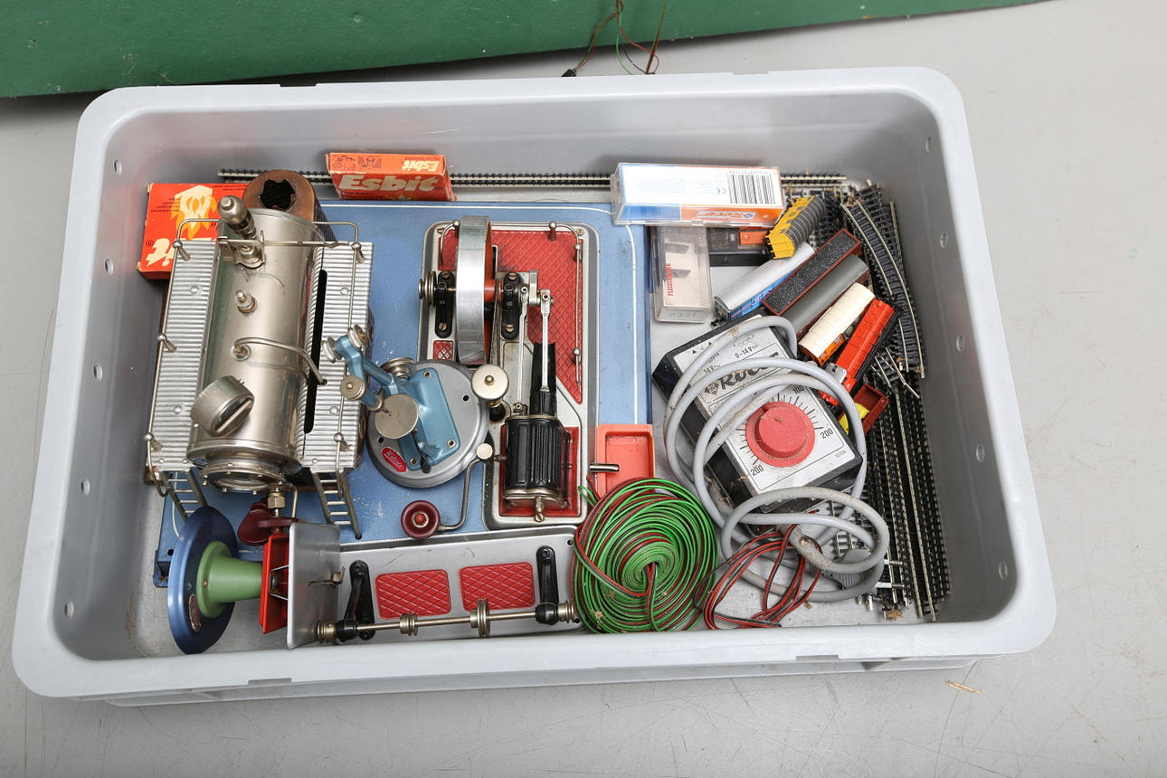 TÅGBANA samt ÅNGMASKIN 1900-tal.